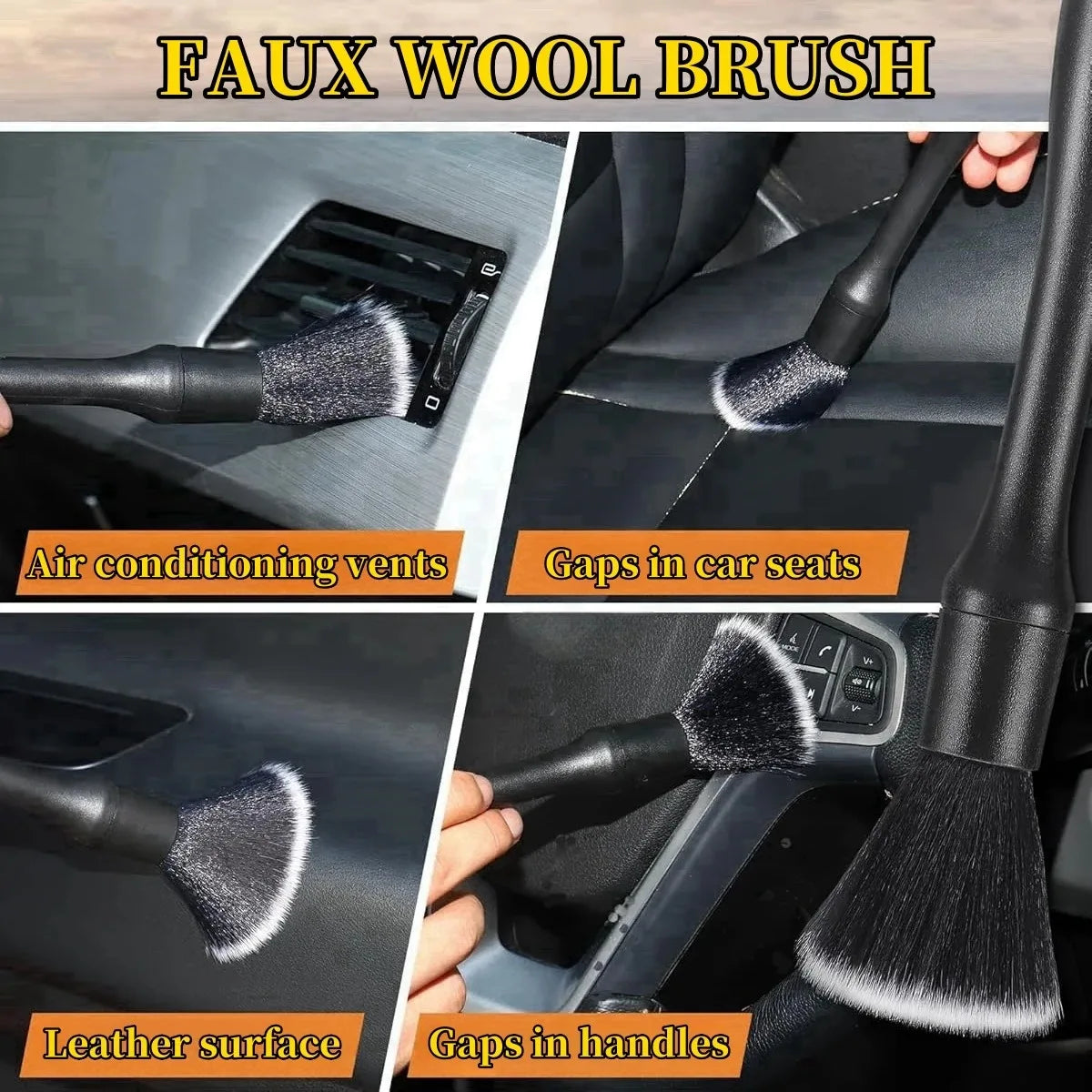 Kit Spazzole per Detailing Auto LWLYBH