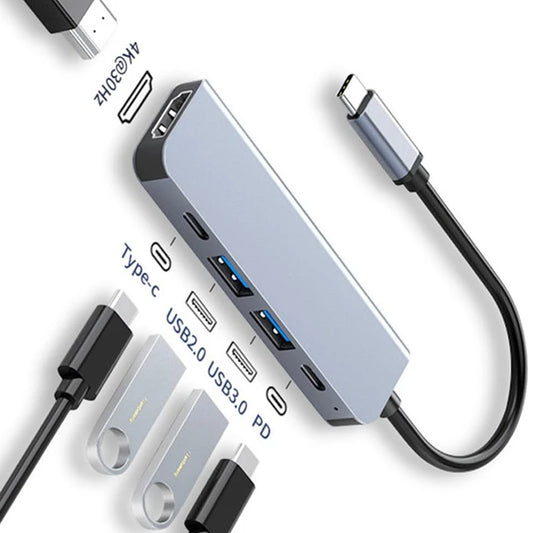Hub USB-C DIXSG con HDMI 4K