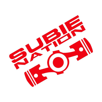 Adesivo JDM "SUBIE Nation"