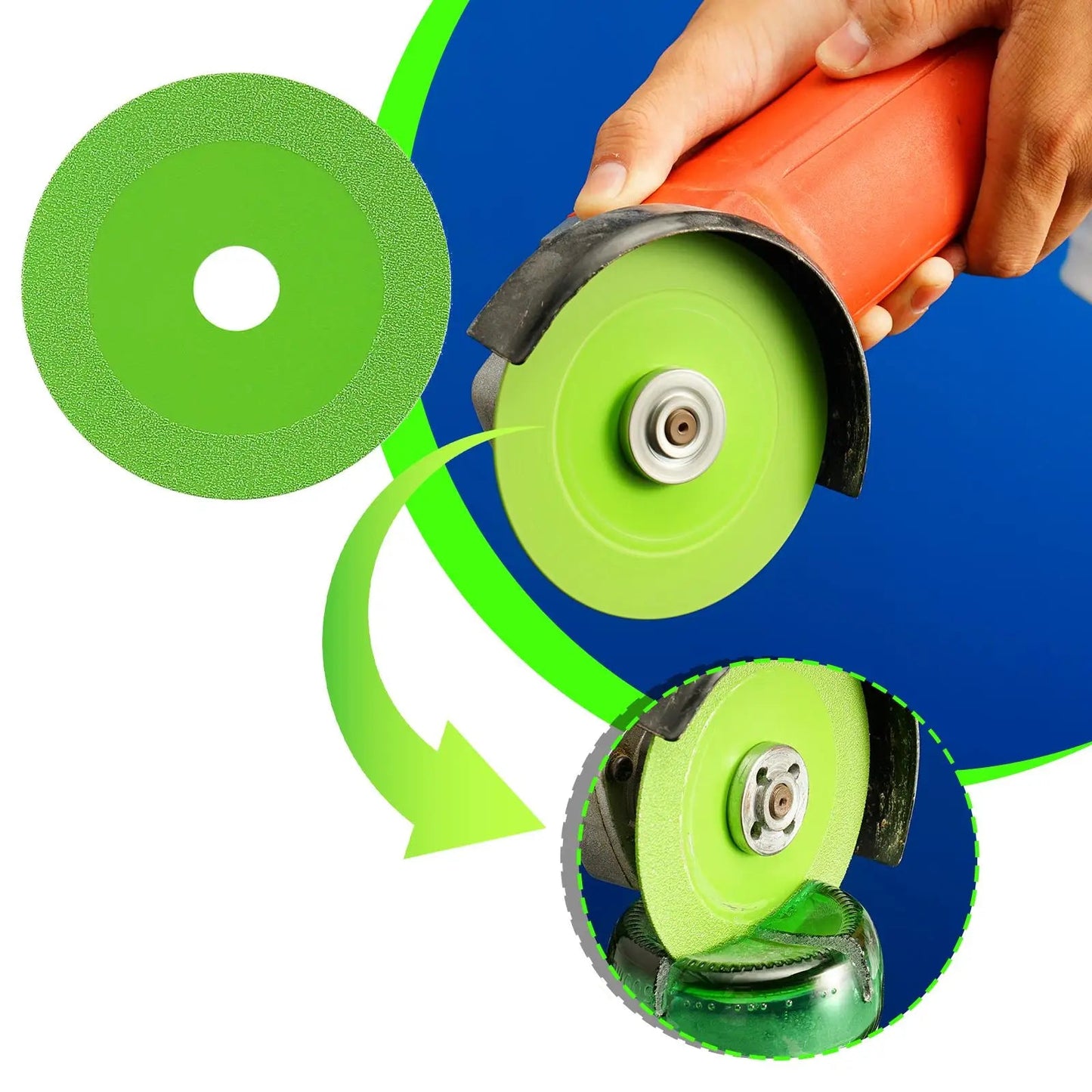 KITPIPI Diamond Glass Cutting Disc