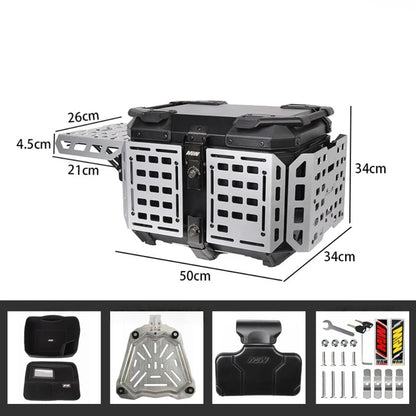Top Box Motorcycle in Alluminio