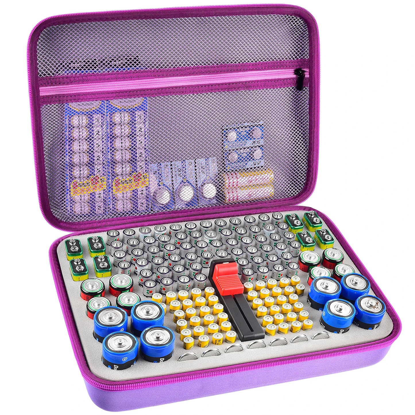 Battery Organizer Storage Box