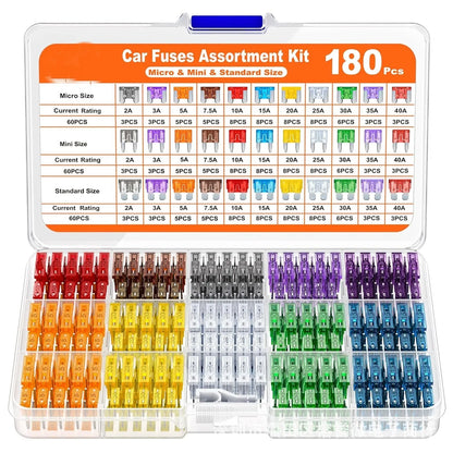 Kit Fusibili Auto 120/180/300 Pezzi