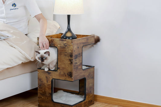 PAWZ Road Wood Cat Condo House