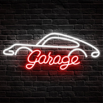 Insegna Neon LED Garage