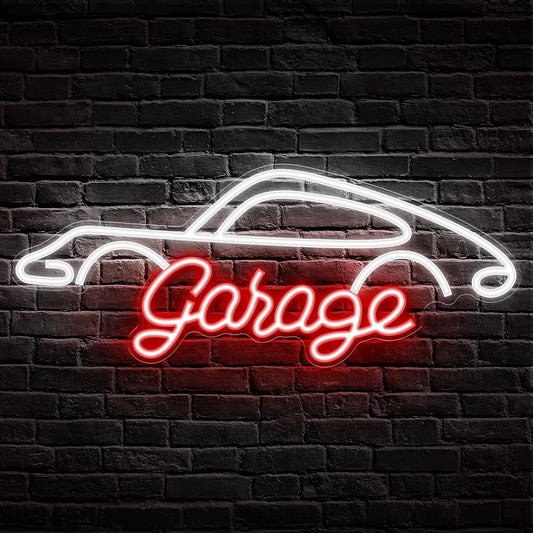 Insegna Neon LED Garage