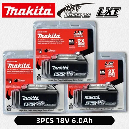 Makita Batteria 18V 6.0Ah BL1860B LXT