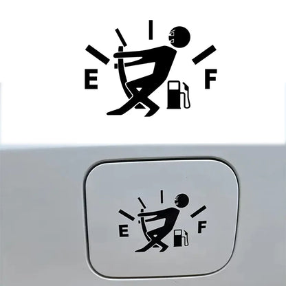 Adesivo Carburante Divertente