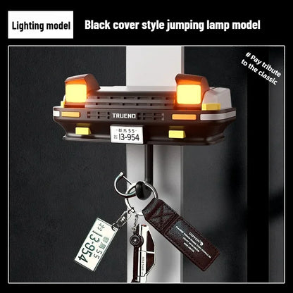 Vintage Car Headlight Keychain Wall Hook