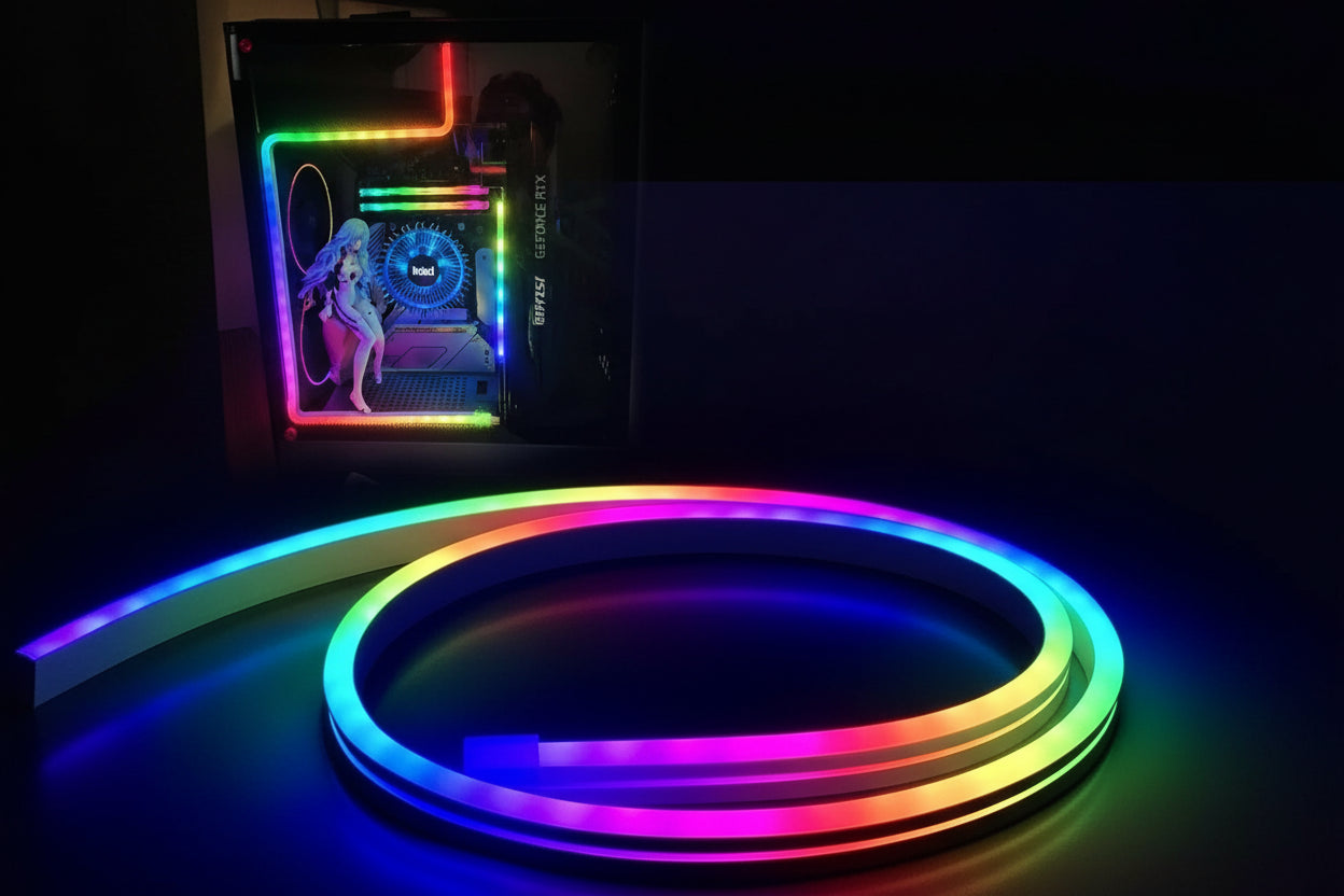 Striscia LED ARGB 5V 3-Pin AURA SYNC per PC Gaming