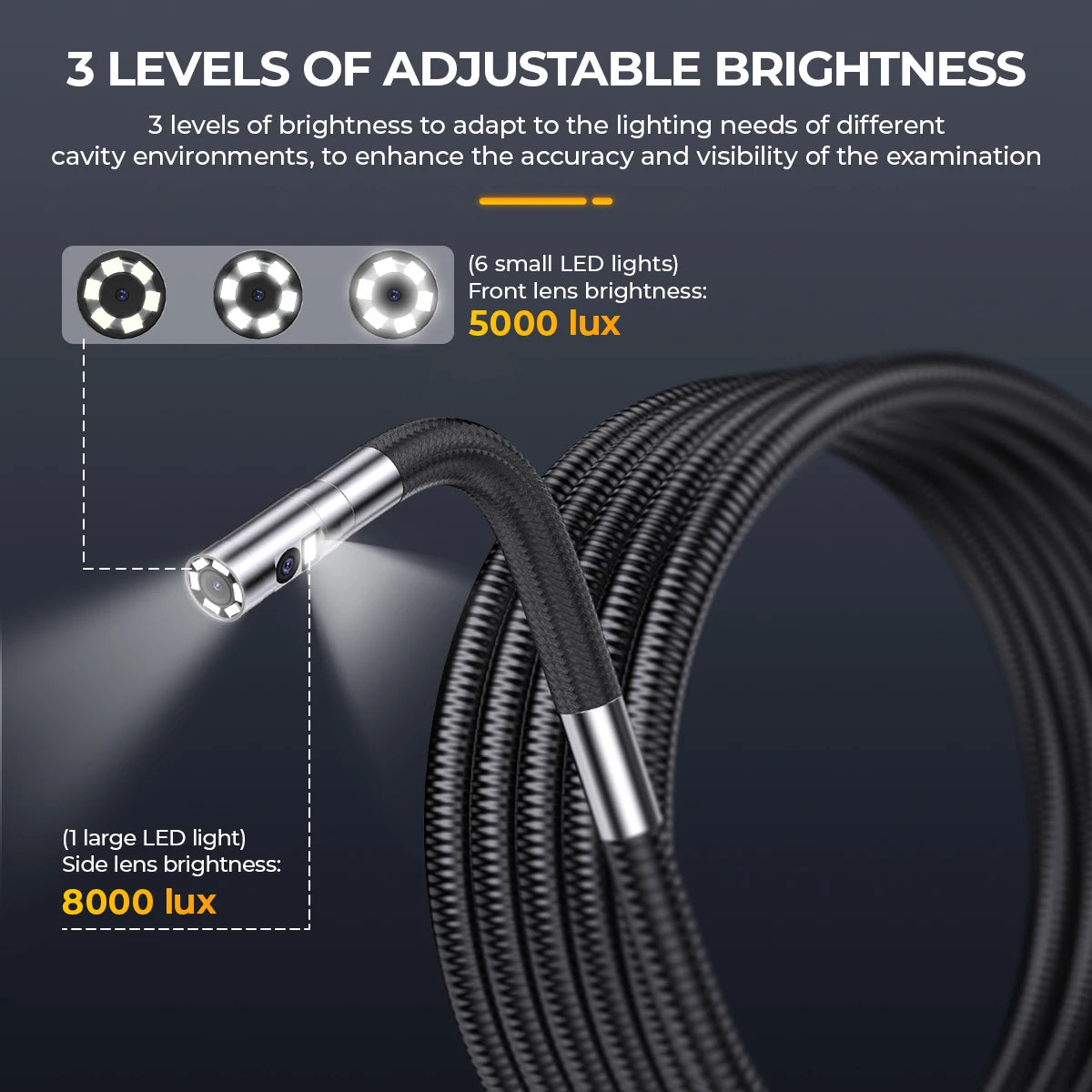 ANCEL AN302 Two-Way Articulating Borescope