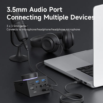 Hagibis UC-1102AG USB-C Hub 8 in 1