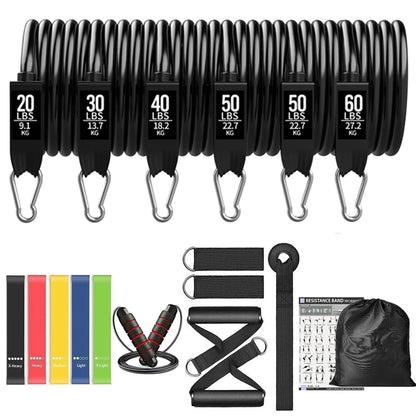 Workout Bar con Resistance Bands