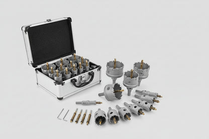 Inefala 16PCS TCT Hole Saw Kit