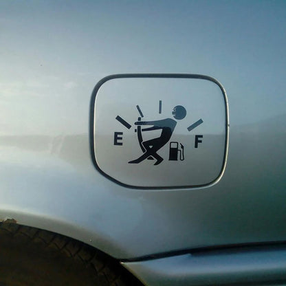 Adesivo Carburante Divertente