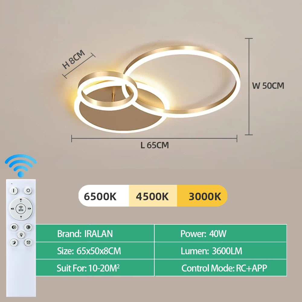 Lampadario LED Moderno