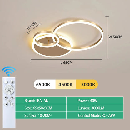 Lampadario LED Moderno