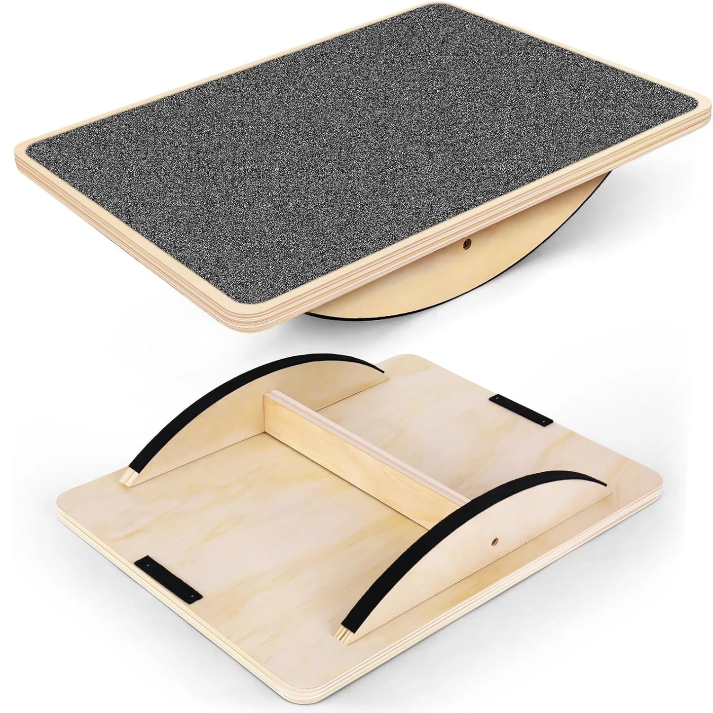 Balance Board in Legno – Equilibrio e Forza per il Corpo Consapevole