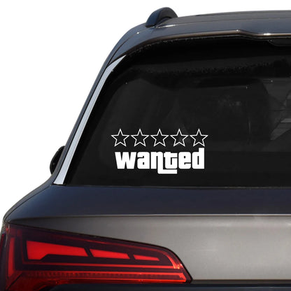 Adesivo "Wanted Laser"
