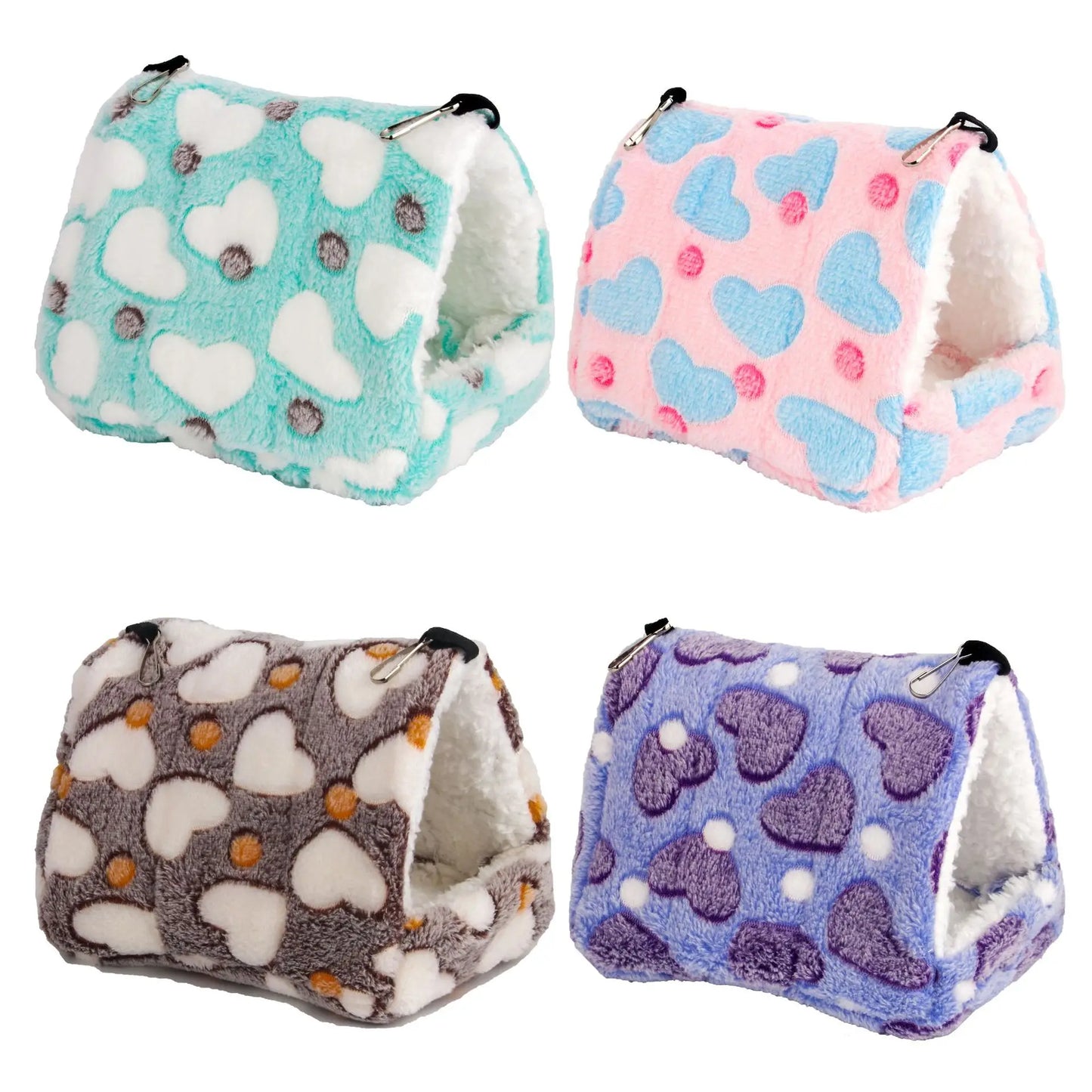 Nido Morbido in Peluche per Pappagalli e Piccoli Animali