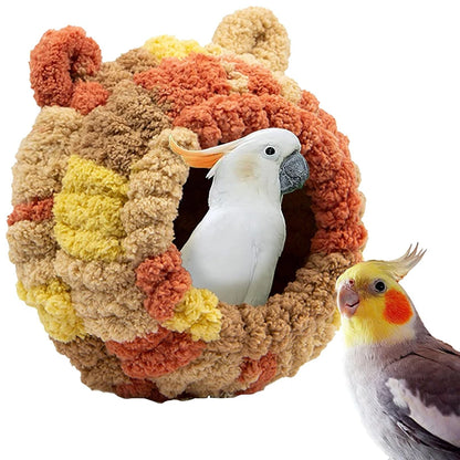 Tenda Nido in Peluche per Uccelli