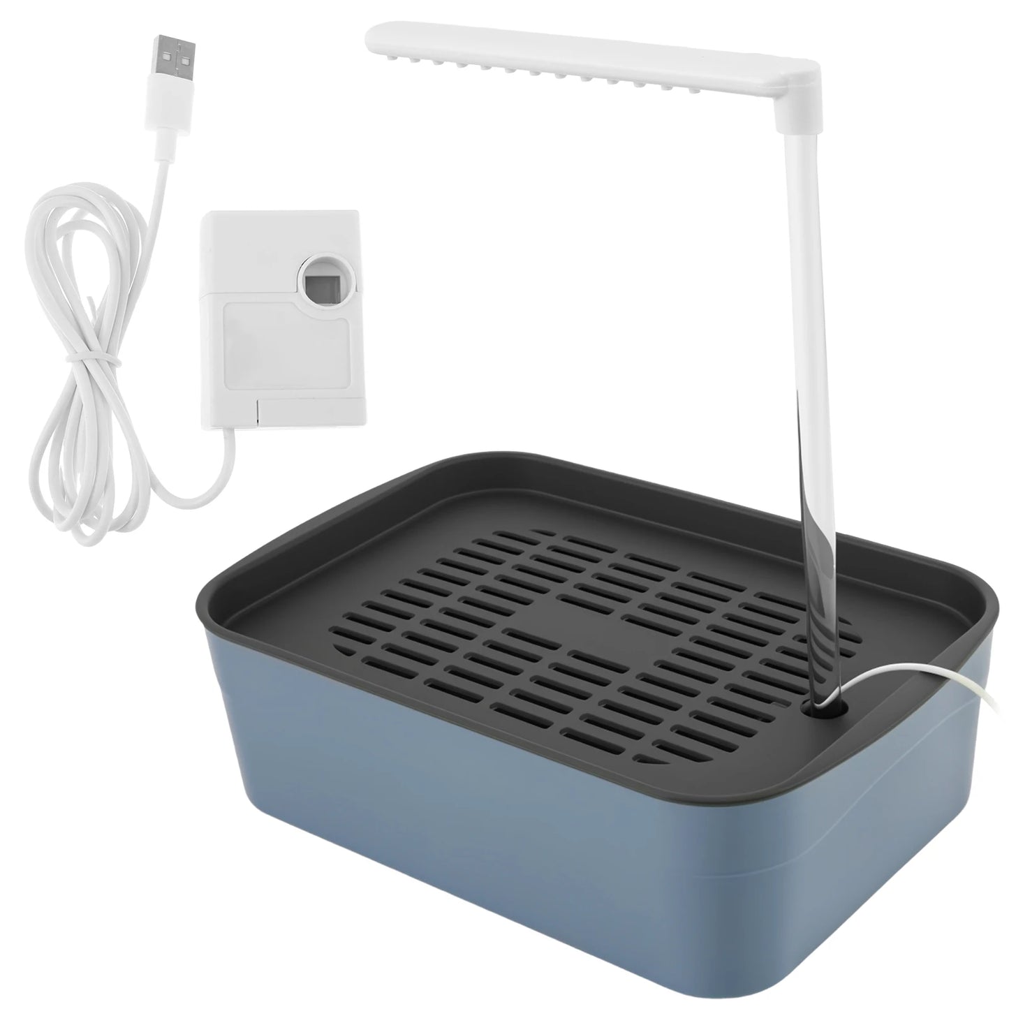 Vasca da Bagno Elettrica per Uccelli e Pappagalli
