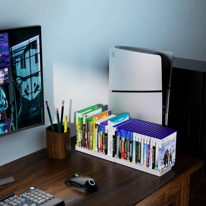 Supporto Porta Giochi per PS5, Xbox, Nintendo Switch e DVD