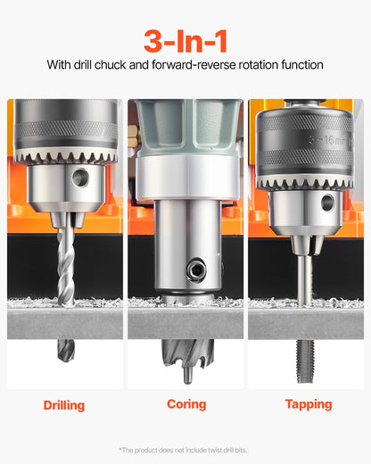 SucceBuy Magnetic Drill Press 1450W