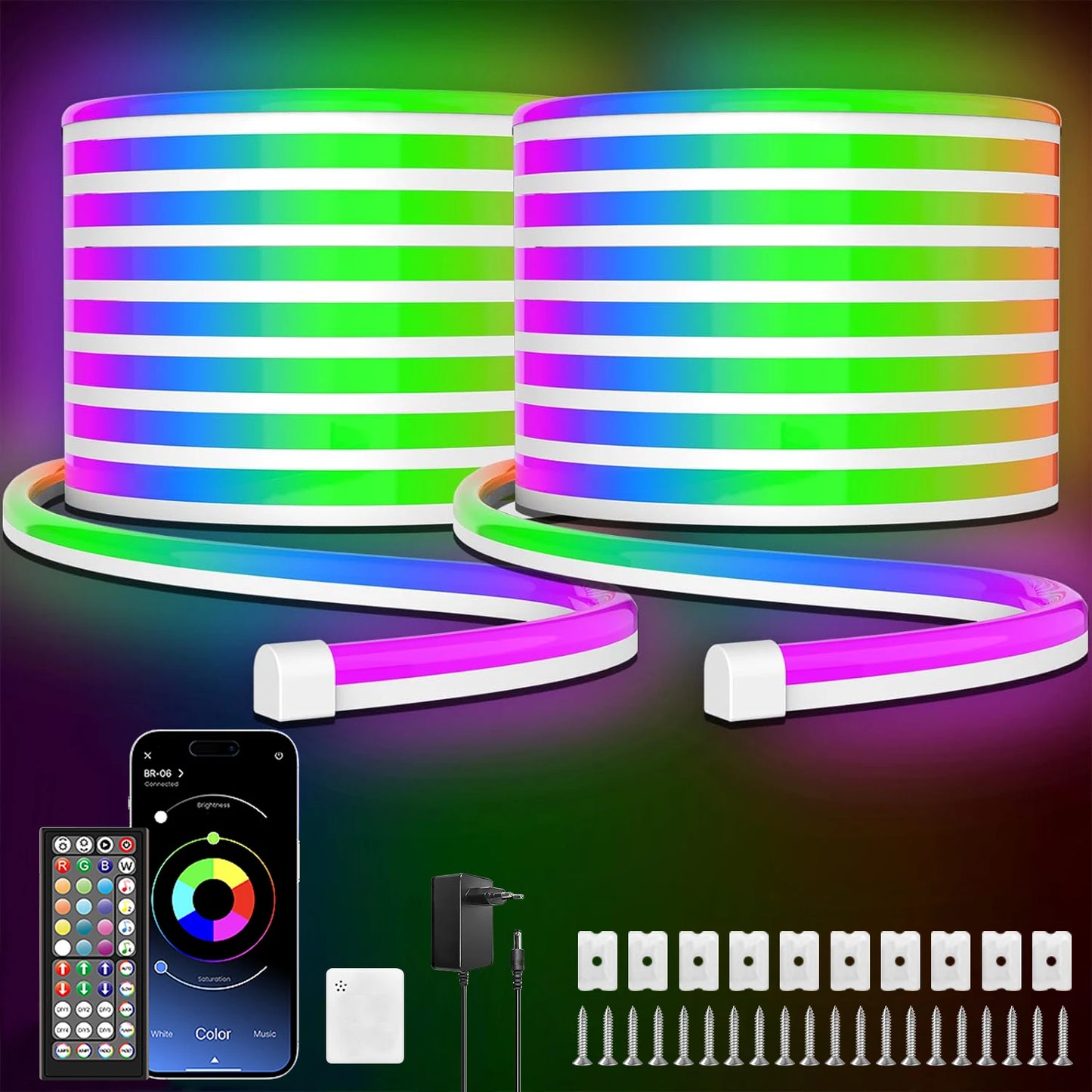 Striscia LED Neon RGB Intelligente 24V