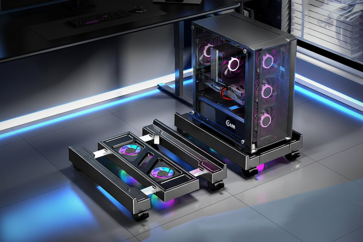Supporto&nbsp; Telescopico con Ventilazione RGB