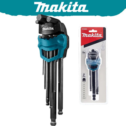 Makita B-65894 Set Chiavi Esagonali 9 Pezzi