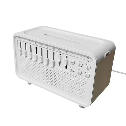 White Noise Sleep Sound Machine , Flame Aroma Diffuser
