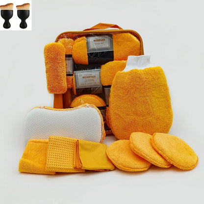 Kit Pulizia Auto 11 pezzi