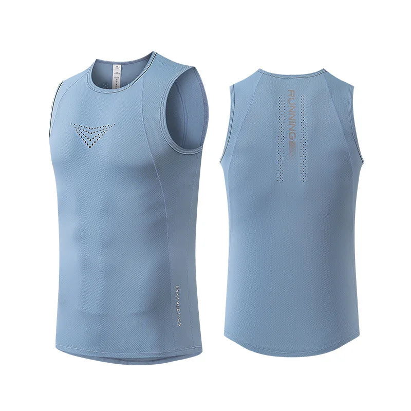 Mens Breathable Mesh Tank Top