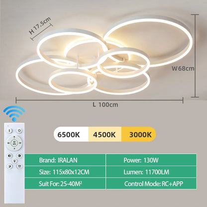 Lampadario LED Moderno