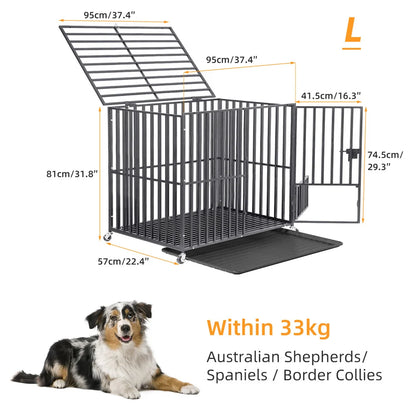 Gabbia per Cani Ultra Resistente BORWART