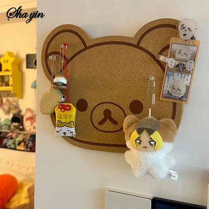 Bacheca in Feltro con Decorazione Cartoon
