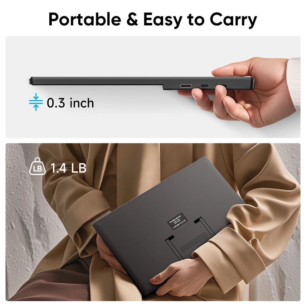 Dopesplay Monitor Portatile 15.6" FHD