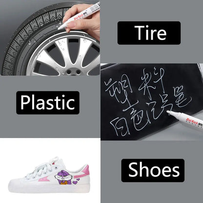 Dot Ding White Marker Pen Q034