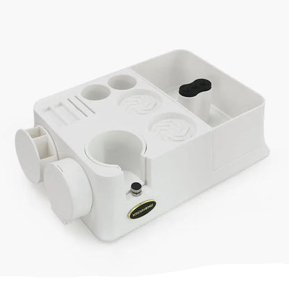 Stazione Tamper Espresso con Knock Box Magnetico