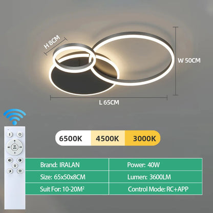 Lampadario LED Moderno
