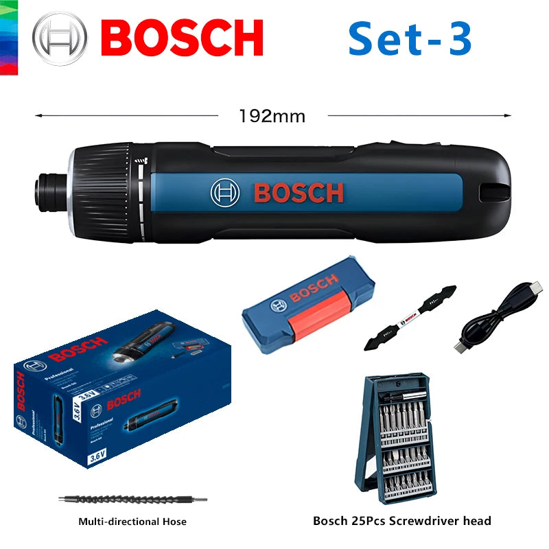 BOSCH GO 3 – Cacciavite Elettrico Cordless 3.6V