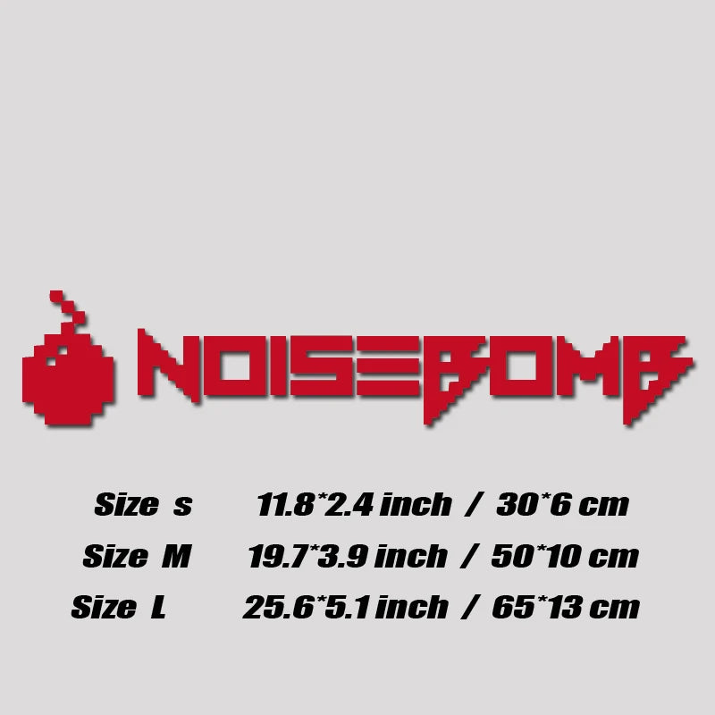 Adesivo "Noise Bomb"