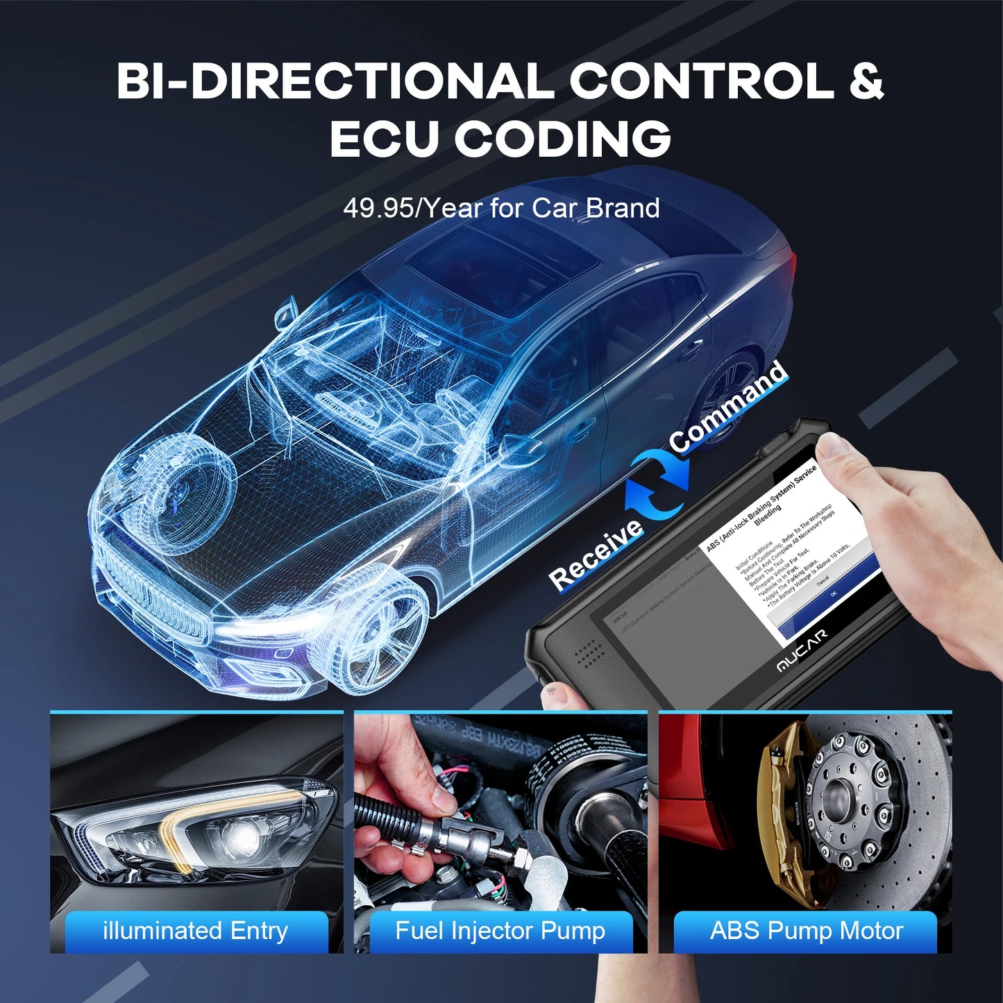THINKCAR MUCAR VO6 – Strumento Diagnostico Auto Professionale OBD2