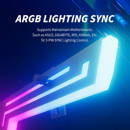 Supporto GPU ARGB POWER TRAIN ZX-6