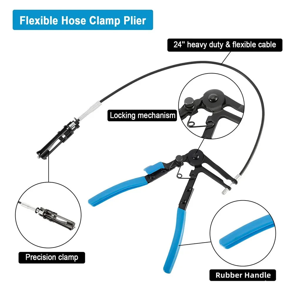 Podofo 9PCS Hose Clamp Pliers Set