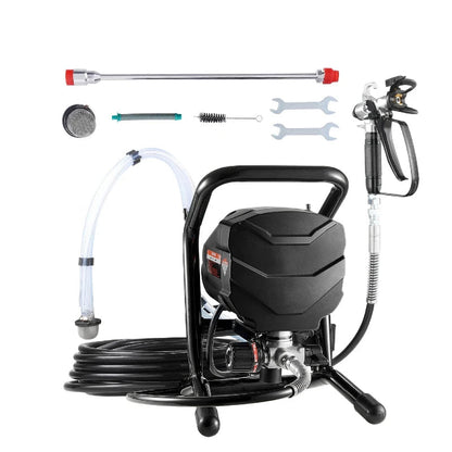 SucceBuy Stand Airless Paint Sprayer 650W 3000 PSI
