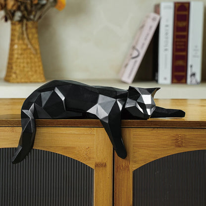 Statua Geometrica Gatto