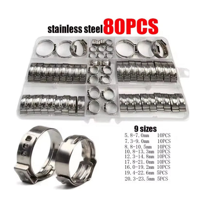 Set Fascette Stringitubo 1-Ear in Acciaio Inox 304