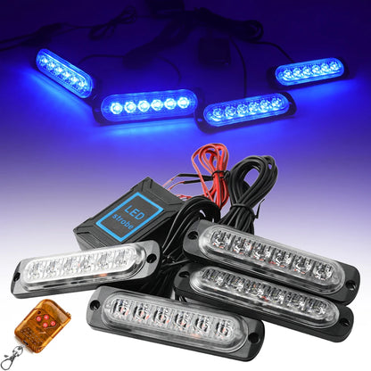 Luci Stroboscopiche LED Multicolore TENABLY